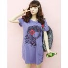 Dodostyle - Printed T-Shirt Dress