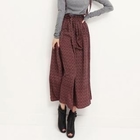 Secret;BB - Suspender Patterned Maxi Skirt