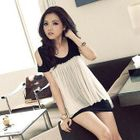 PUFFY - Cut Away-Shoulder Chiffon Dress