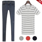 Bluemint - Set: Stripe T-Shirt + Skinny Jeans