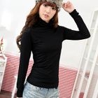 59 Seconds - Ruched Turtleneck Top