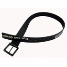 Wizz Spirit - Gothic Print Perforated Belt