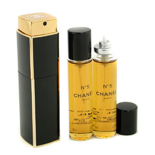 No.5 Eau De Parfum Purse Spray And 2 Refills