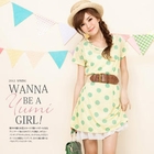 YUMI - Polka Dot Cotton Dress