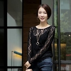 CLICK - Sheer Lace Top