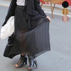 Cocopop - Accordion-Pleat Maxi Skirt