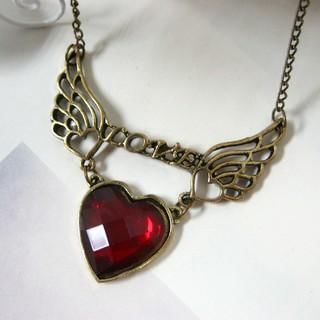 Heart Drop Necklace Heart Drop Necklace
