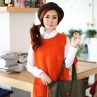 BBon-J - Pocket Detail Sleeveless Sweater