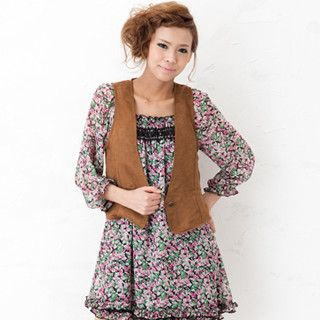 Single-Button Vest Single-Button Vest