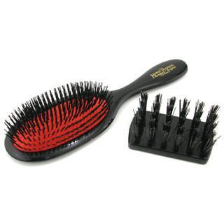 Boar Bristle - Handy Bristle Pure Bristle Handy Size Hair Brush (Dark Ruby) Boar Bristle - Handy Bristle Pure Bristle Handy Size Hair Brush (Dark Ruby)