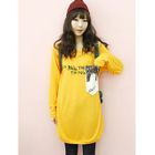 Dodostyle - Loose-Fit Cat Print T-Shirt