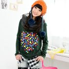 59 Seconds - Inset Shirt Pompom Detail Top