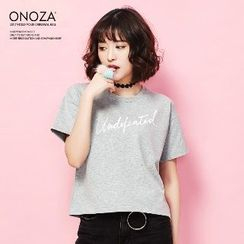 Onoza - 短袖字母T恤 Onoza - 短袖字母T恤
