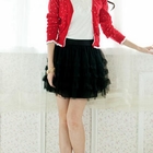 Tokyo Fashion - Layered Mesh Skirt