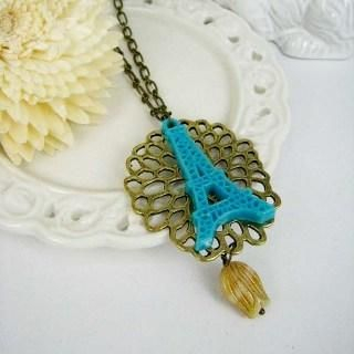 Copper Paris Life Necklace