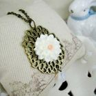 MyLittleThing - Copper Lace Flower Necklace
