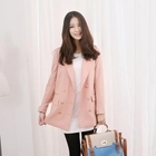 LORIKEET - Set: Double-Breasted Blazer + Sleeveless Long Top