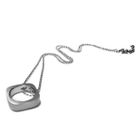 Kamsmak - Circle Meets Square Necklace