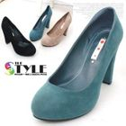 Marcella - Faux-Suede Pumps