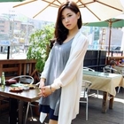 BENGGIRL - Fluttered Chiffon Cardigan