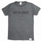 SCOPY - [Unisex] Crewneck Printed Tee - CAT LOVER