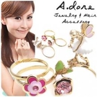A.dore - Set: Flower Ring