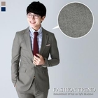 evanissue - Handkerchief-Accent Single-Button Blazer