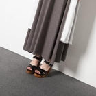 HARU - Cross Strap Platform Sandals