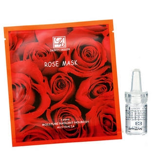 Rose Mask 100 pack/box + Cherry Extract Lotion 7ml (Free)