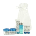 Lancome - Blanc Expert Travel Set: Gel Eclat + Bi-Facil + Cream + 2x Eye Serum + Night Cream