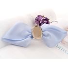 Fit-to-Kill - Diamond bow hair pin -blue