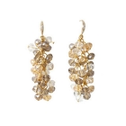 Briolette - Beads Hoop Earrings