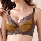 Moonbasa - Contrast Lace-Trim Bra