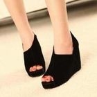 Mancienne - Open-Toe Wedges