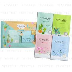 My Beauty Diary - Watery Garden Combo : Mexico Cactus x 4 + Aloe Vera x 4 + Damask Rose x 4 + HA Moisturizing x 4 My Beauty Diary - Watery Garden Combo : Mexico Cactus x 4 + Aloe Vera x 4 + Damask Rose x 4 + HA Moisturizing x 4