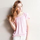 SPICY HOLIC - Off-Shoulder Short-Sleeve Tee