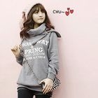 Dodostyle - Set: Print Pullover + Circle Scarf