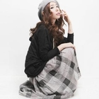 Beccgirl - Check Long Skirt