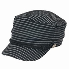 GRACE - Rope-Accent Striped Casquette
