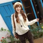 CLICK - Pointelle Sweater
