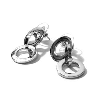Links of Luster Earrings (3Rings)