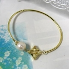 Angelove - 'Star' Bangle With Pearl