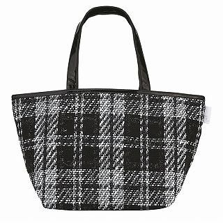 Tweed Plaid Tote Bag [ROOTOTE DELI - Lustre-J]