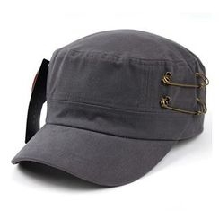 Ohkkage - Pin-Accent Military Cap Ohkkage - Pin-Accent Military Cap
