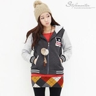 Stylementor - Appliqué Brushed Fleece Hoodie