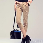 Ando Store - Cuffed Cropped Pants