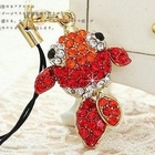 Miss Girl - Rhinestone Fish Mobile Strap