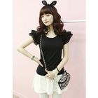Dodostyle - Laced Short-Sleeve Top