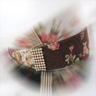 Fit-to-Kill - Flower  Print  Hair Band -brown