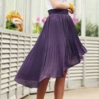 Ando Store - Dip-Back Accordion-Pleat Skirt